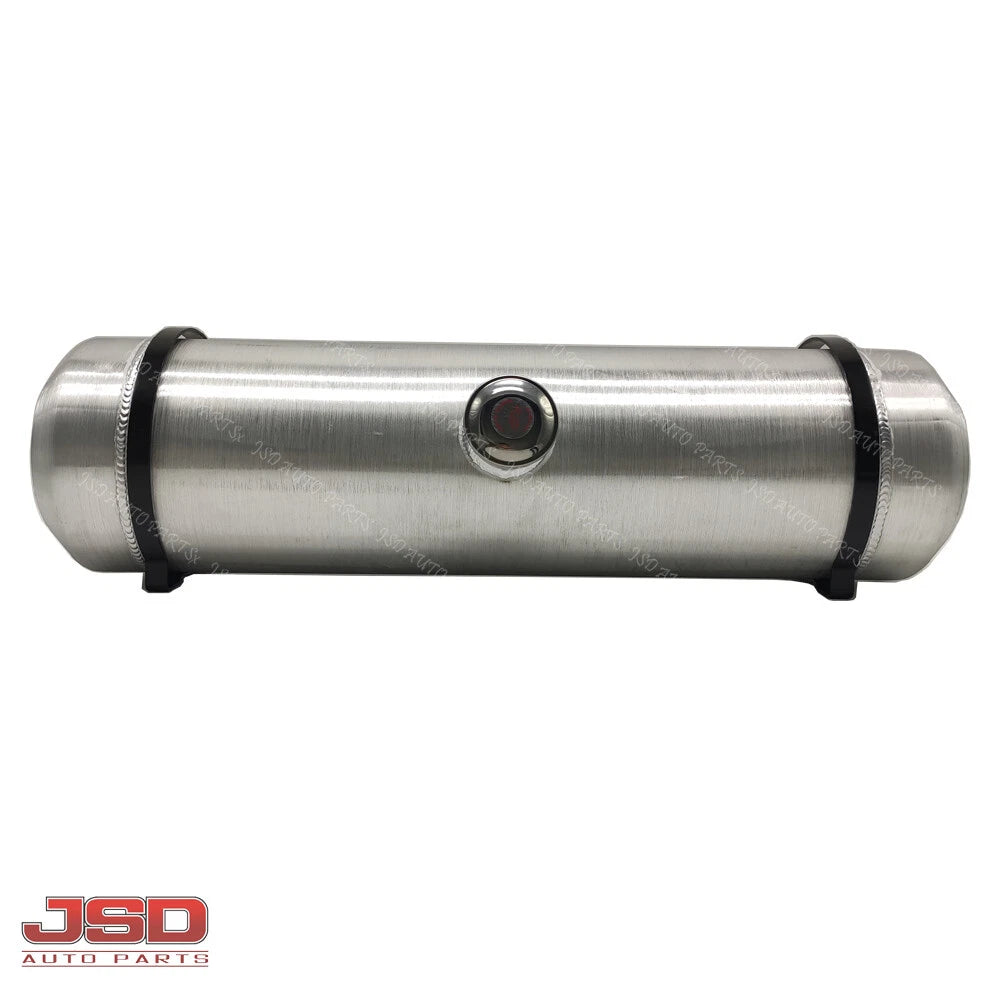 M233 JSD Aluminum Spun Fuel Tank 8x30 Center Fill 6.25 Gallon 1/4'' NPT Standard
