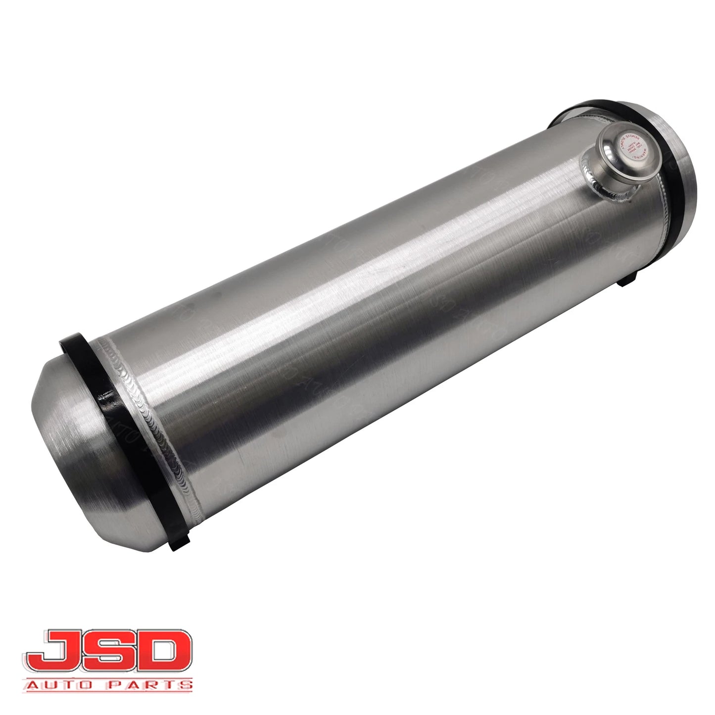 M238 JSD Aluminum Spun Fuel Tank 8x36 End Fill 7.5 Gallon 1/4'' NPT Standard