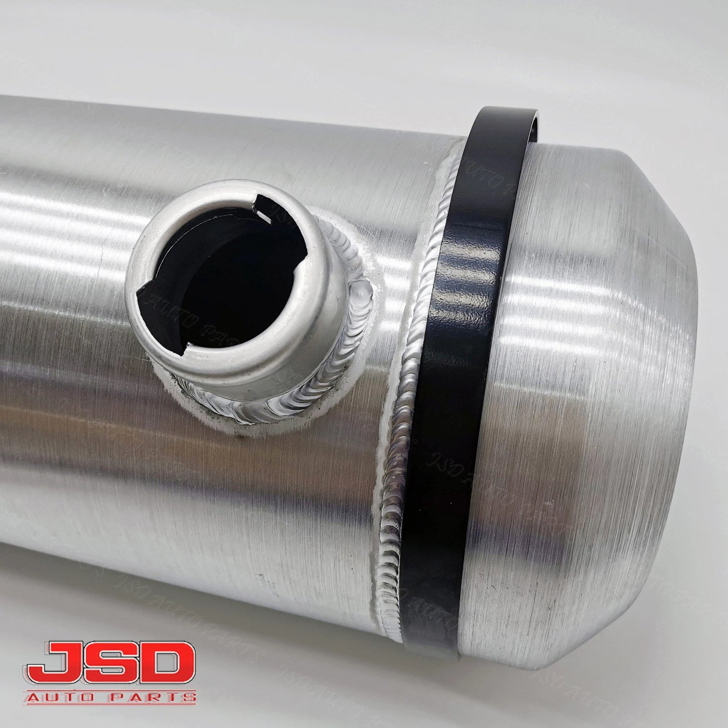 M238 JSD Aluminum Spun Fuel Tank 8x36 End Fill 7.5 Gallon 1/4'' NPT Standard