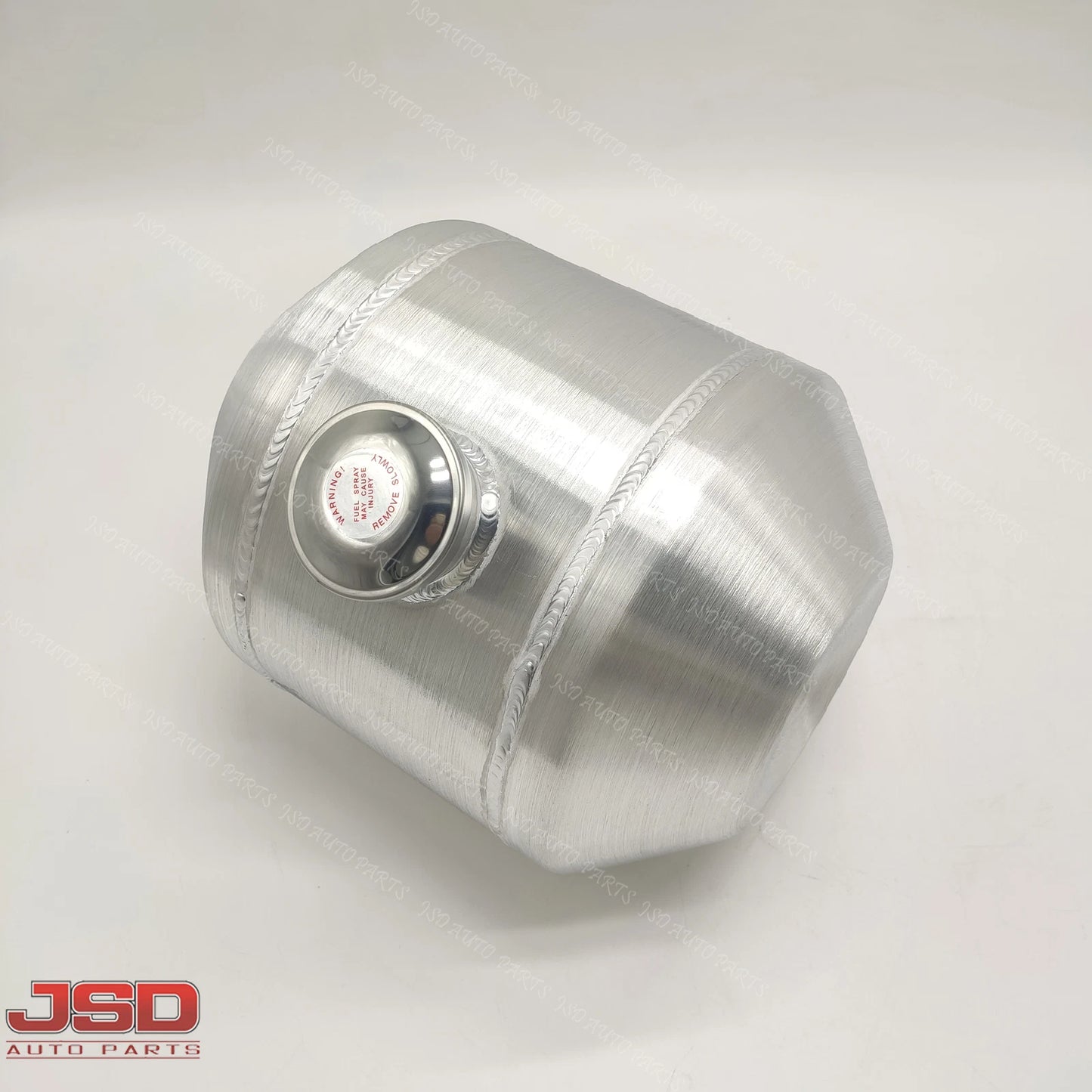 M253 JSD Aluminum Spun Fuel Tank 10x12 Center Fill 3.75 Gallon 3/8'' NPT Standard