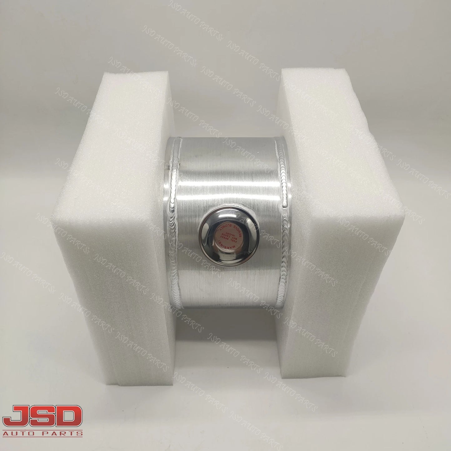 M255 JSD Aluminum Spun Fuel Tank 10x12 Center Fill 3.75 Gallon 1/2'' NPT Standard