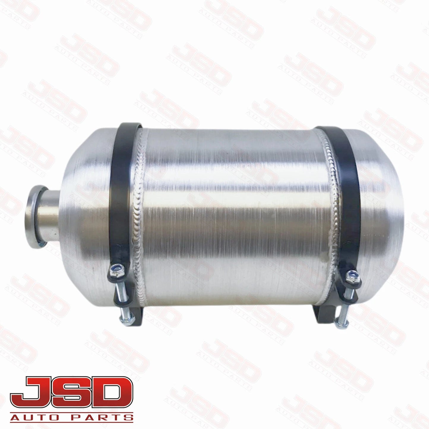 M331 JSD Aluminum Spun Fuel Tank 8x14 Vertical Fill 2.9 Gallon 1/4'' NPT