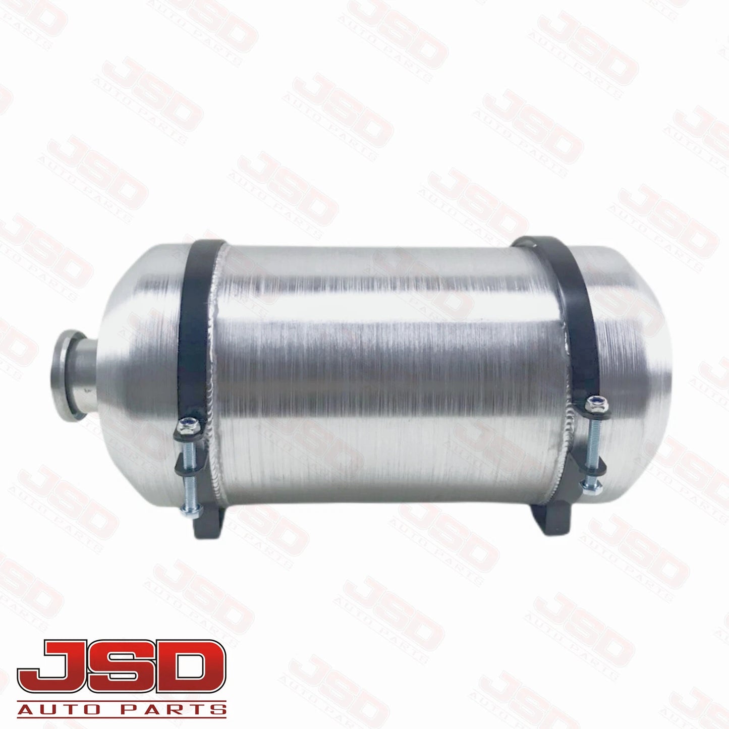 M332 JSD Aluminum Spun Fuel Tank 8x16 Vertical Fill 3.25 Gallon 1/4'' NPT