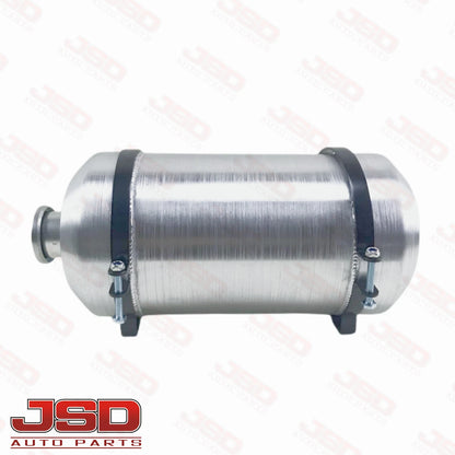 M332 JSD Aluminum Spun Fuel Tank 8x16 Vertical Fill 3.25 Gallon 1/4'' NPT