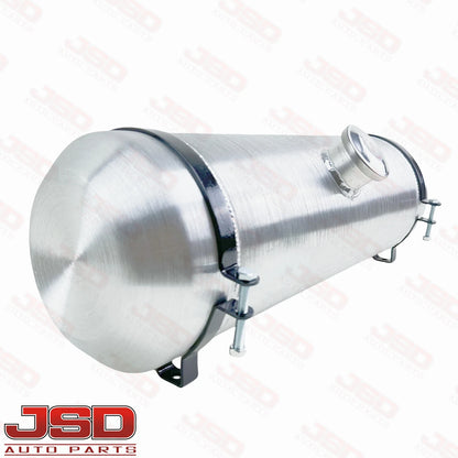 M333 JSD Aluminum Spun Fuel Tank 8x24 Center Fill 5 Gallon 1/2'' NPT