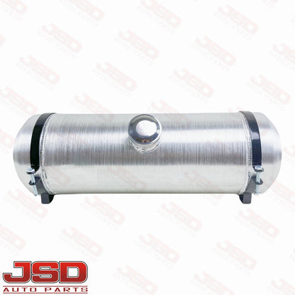 M333 JSD Aluminum Spun Fuel Tank 8x24 Center Fill 5 Gallon 1/2'' NPT