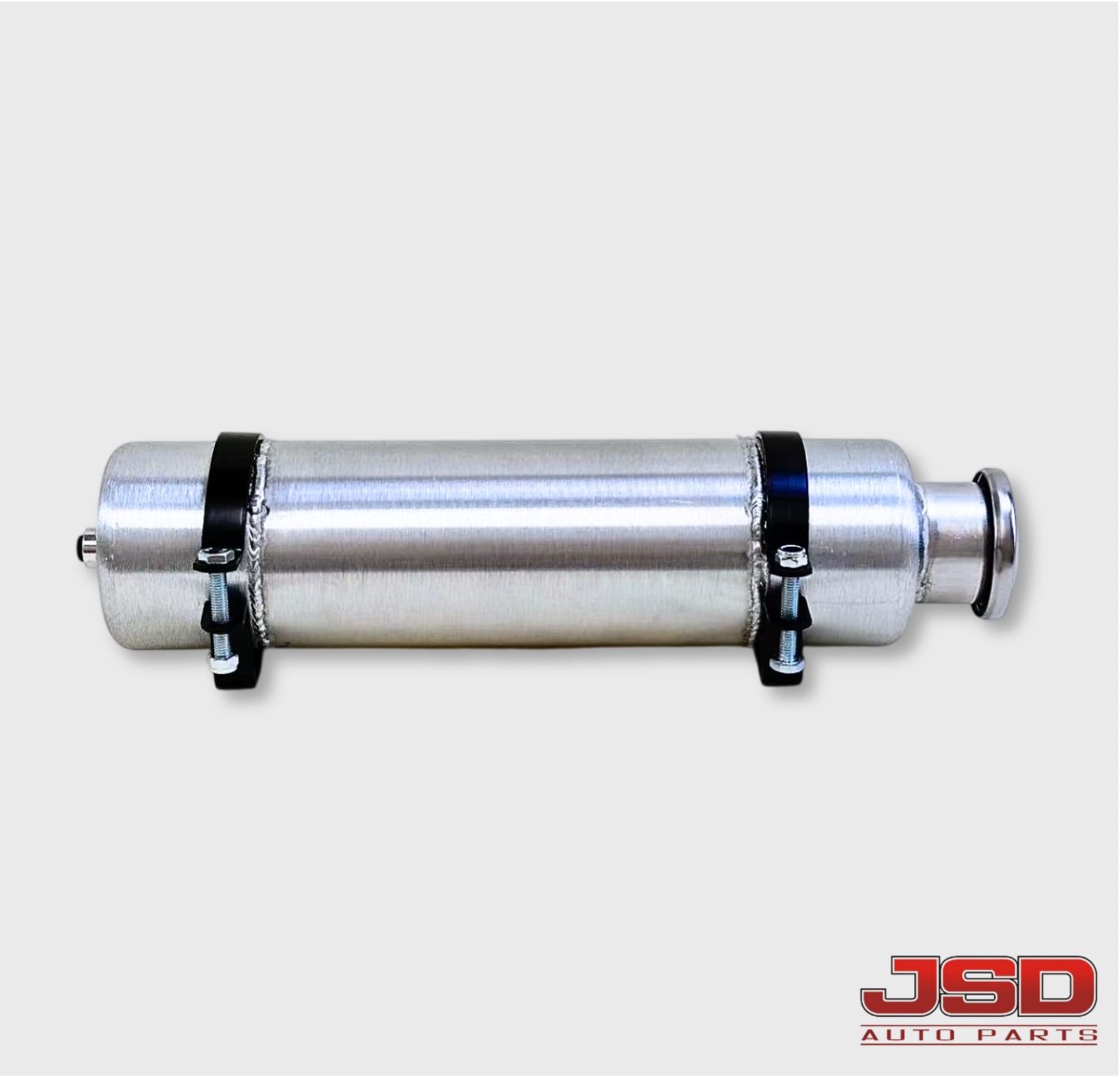 M378 JSD Aluminum Spun Fuel Tank 4x12 Vertical Fill .58 Gallon 1/8'' NPT