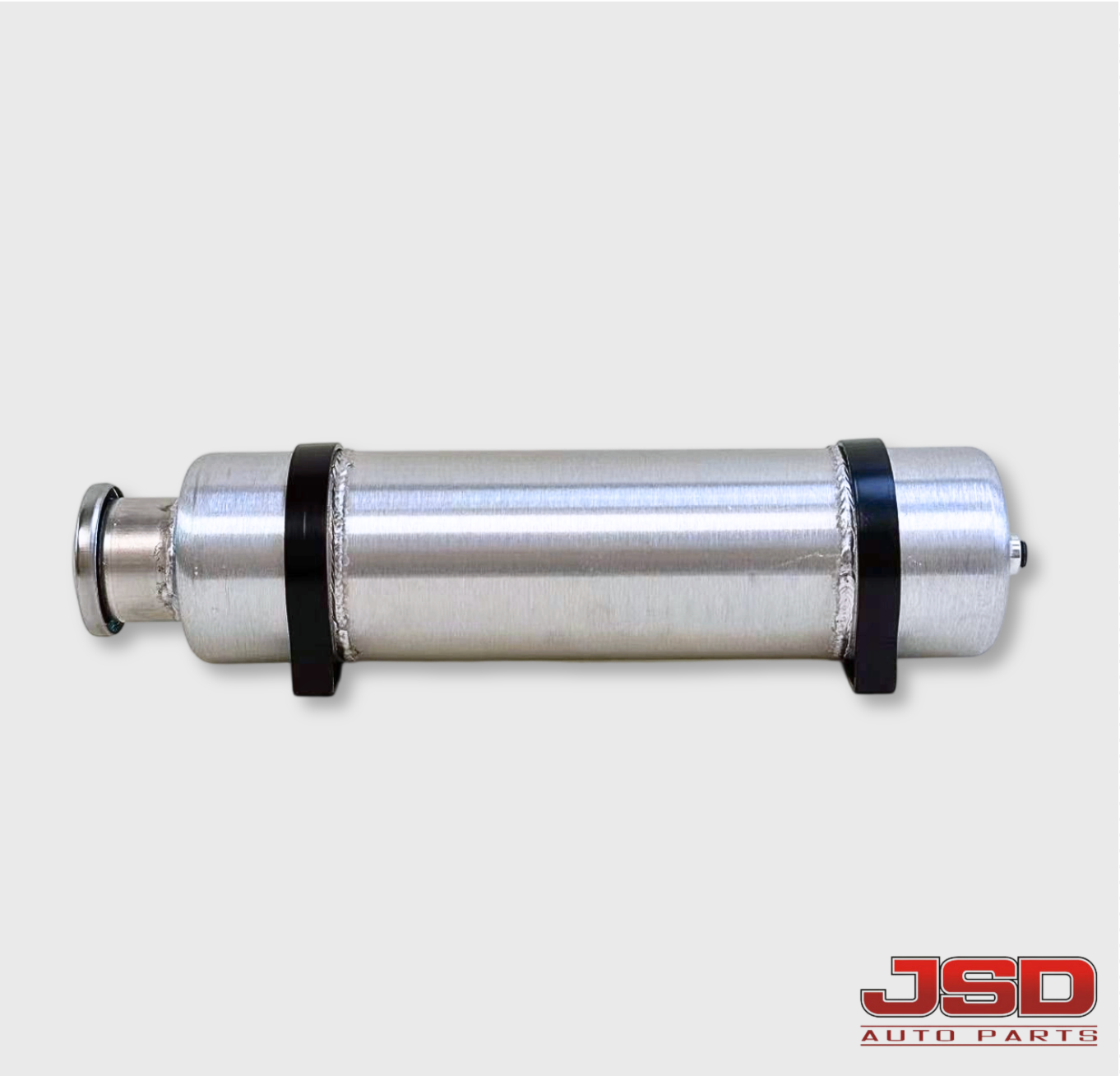 M378 JSD Aluminum Spun Fuel Tank 4x12 Vertical Fill .58 Gallon 1/8'' NPT