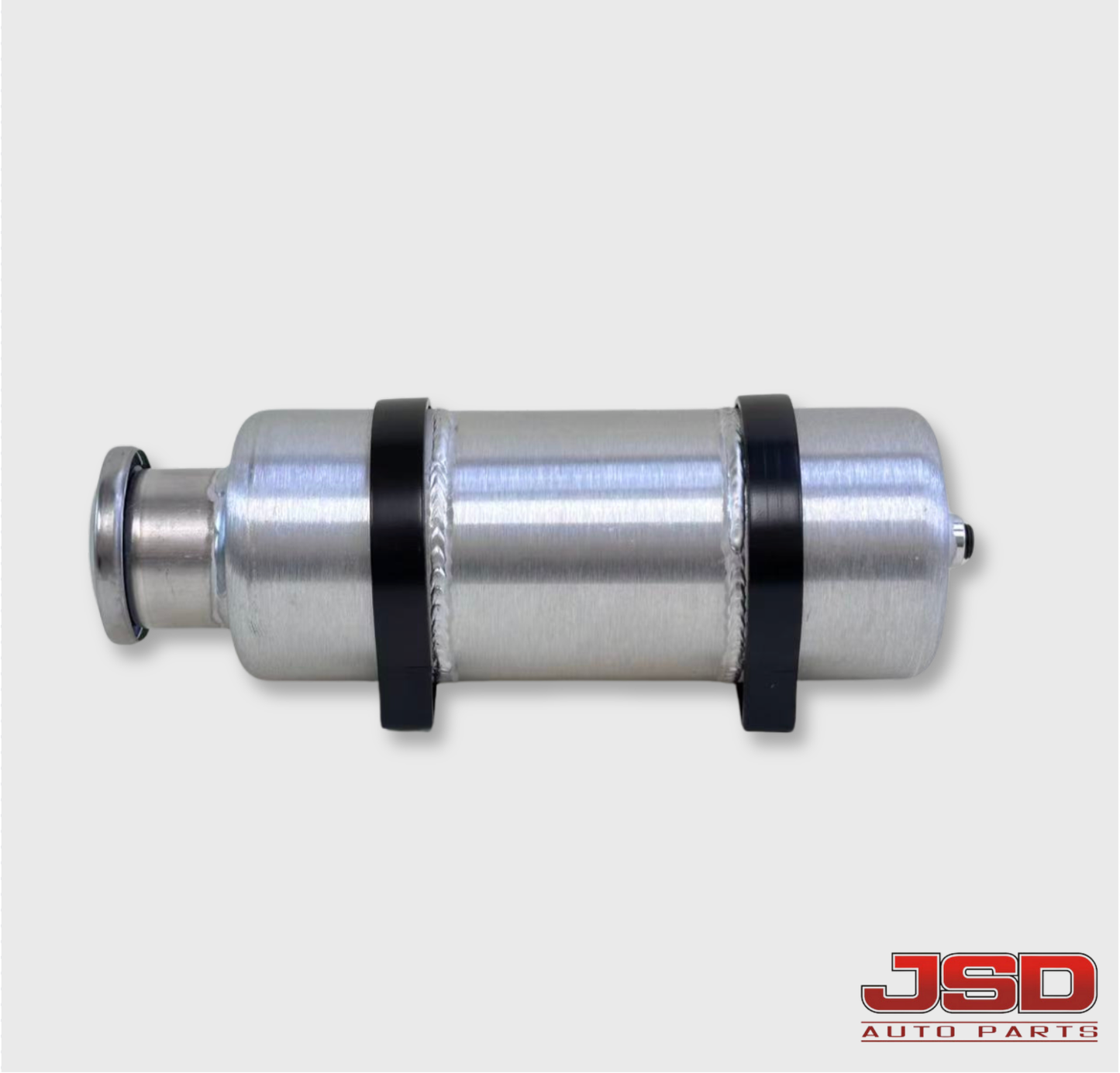 M371 JSD Aluminum Spun Fuel Tank 4x10 Vertical Fill 0.48 Gallon 1/8'' NPT
