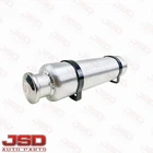 M385 JSD Aluminum Spun Fuel Tank 4x15 Top Fill 0.72 Gallon 1/8'' NPT