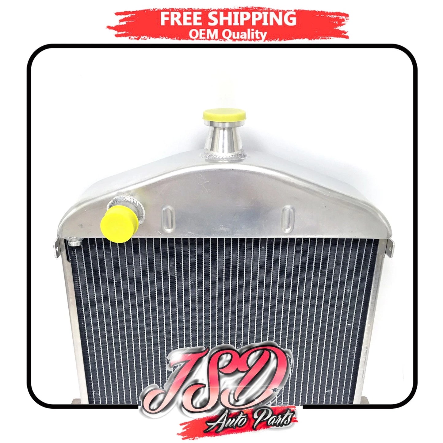 G181A 2 Row Racing Radiator For 1917-27 Ford T Bucket Model T / Model TT
