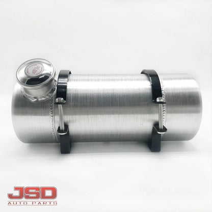 M288 JSD Aluminum Spun Fuel Tank 6x15 End Fill 1.63 Gallon 1/4'' NPT