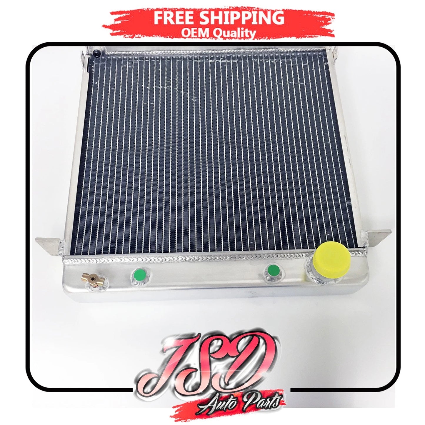 G181A 2 Row Racing Radiator For 1917-27 Ford T Bucket Model T / Model TT