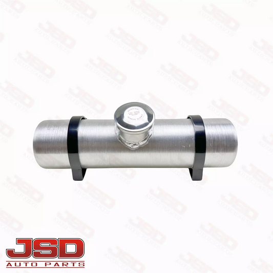 M379 JSD Aluminum Spun Fuel Tank 4x15 Center Fill 0.72 Gallon 1/4'' NPT