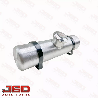 M380 JSD Aluminum Spun Fuel Tank 4x15 Center Fill 0.72 Gallon 1/8'' NPT
