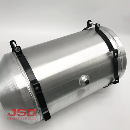 M178 JSD Aluminum Spun Fuel Tank 10x20 center Fill 6.75 Gallon 1/4'' NPT