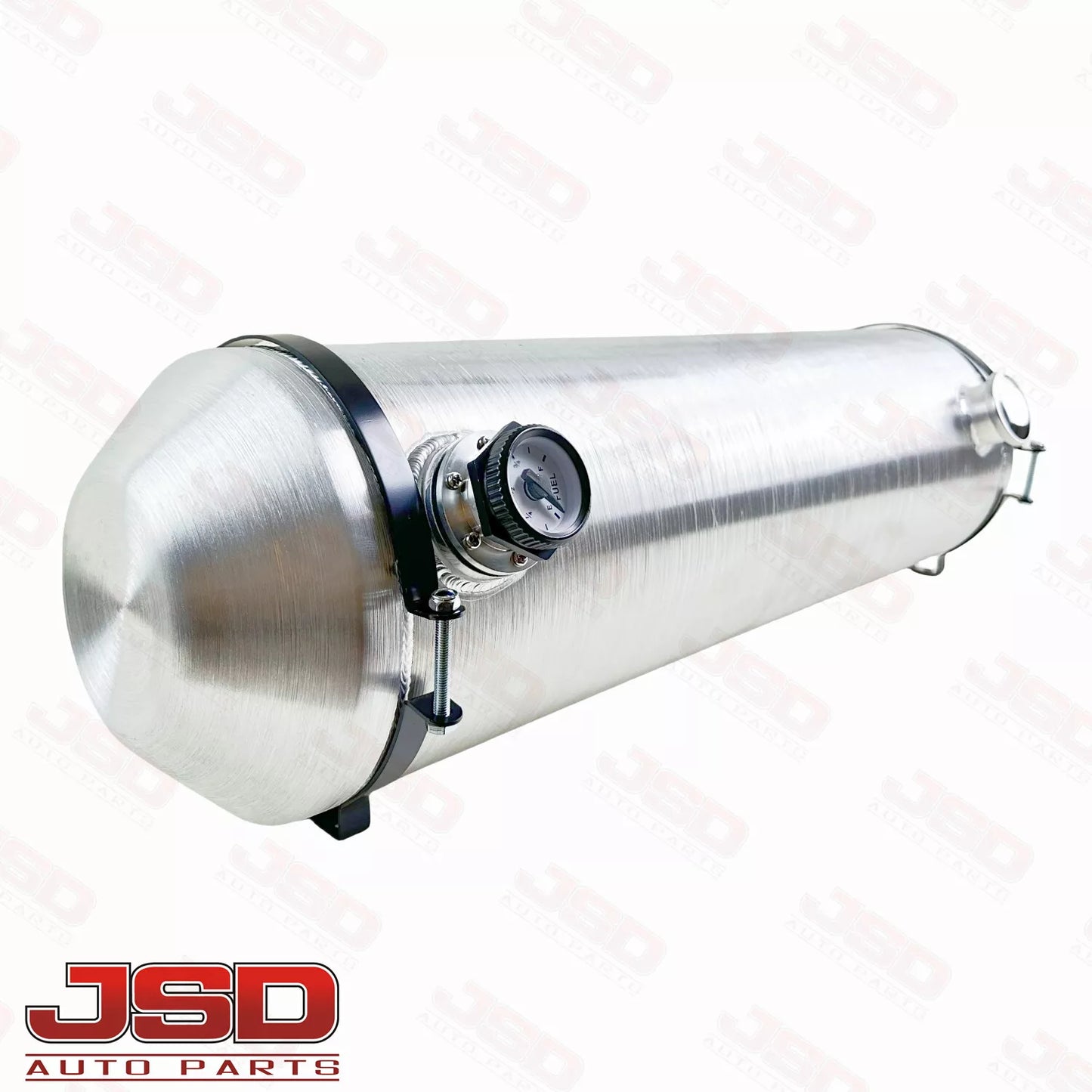 M281G JSD Aluminum Spun Fuel Tank 10x36 center Fill 12 Gallon 1/4'' NPT