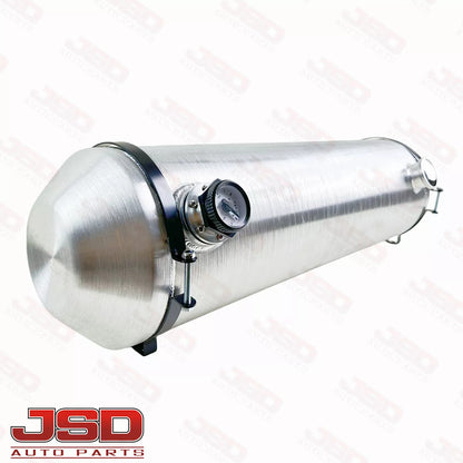 M281G JSD Aluminum Spun Fuel Tank 10x36 center Fill 12 Gallon 1/4'' NPT