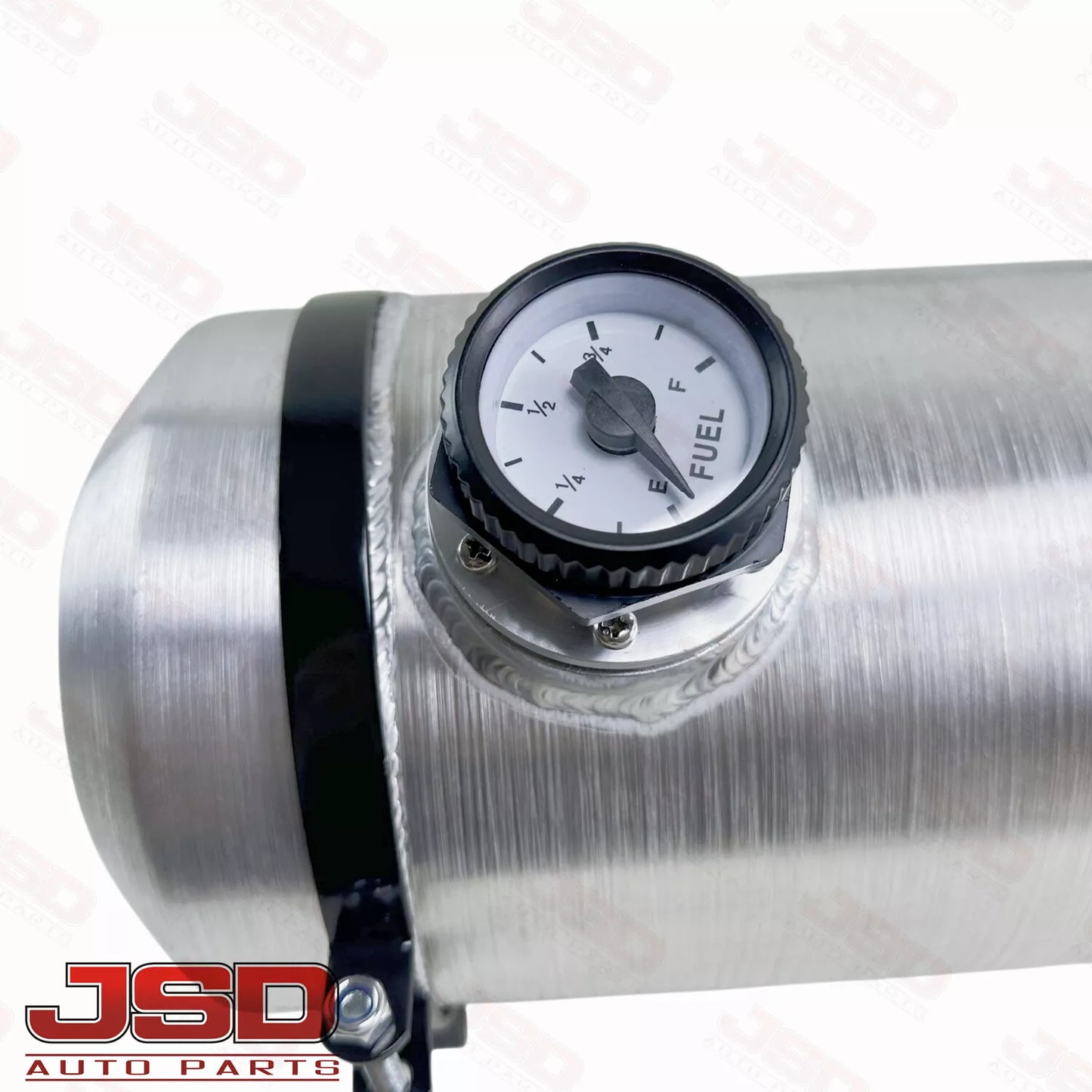 M281G JSD Aluminum Spun Fuel Tank 10x36 center Fill 12 Gallon 1/4'' NPT