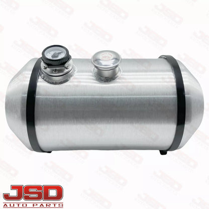 M177G JSD Aluminum Spun Fuel Tank 10x20 center Fill 6.75 Gallon 3/8'' NPT