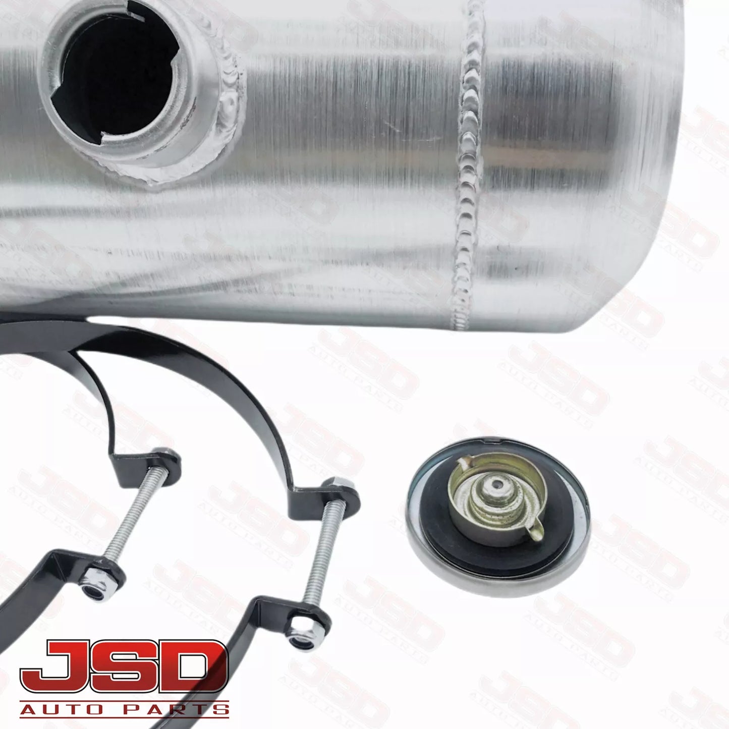 M208 JSD Aluminum Spun Fuel Tank 8x16 center Fill 3.25 Gallon 1/4'' NPT