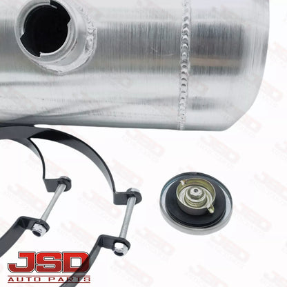 M208 JSD Aluminum Spun Fuel Tank 8x16 center Fill 3.25 Gallon 1/4'' NPT