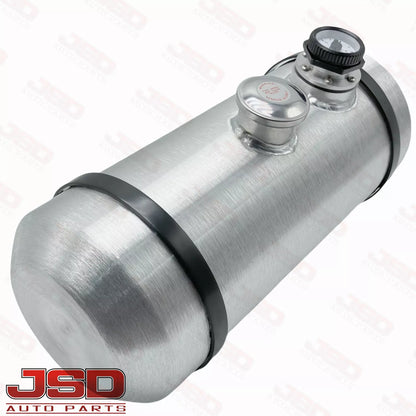 M215G JSD Aluminum Spun Fuel Tank 8x20 Center Fill 4 Gallon 3/8'' NPT