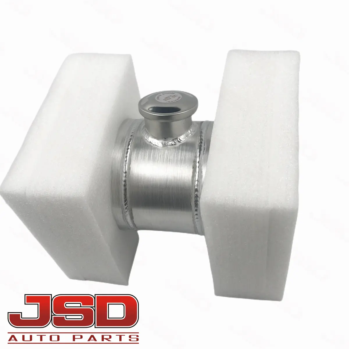 M318 JSD Aluminum Spun Fuel Tank 6x8 center Fill 0.75 Gallon 1/4'' NPT