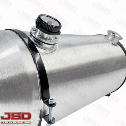 M303G JSD Aluminum Spun Fuel Tank 12x26 End Fill 12.5 Gallon 1/4'' NPT