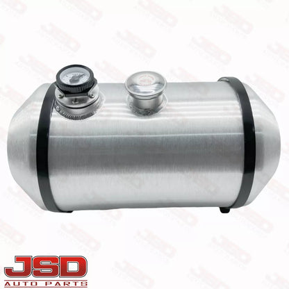 M177G JSD Aluminum Spun Fuel Tank 10x20 center Fill 6.75 Gallon 3/8'' NPT