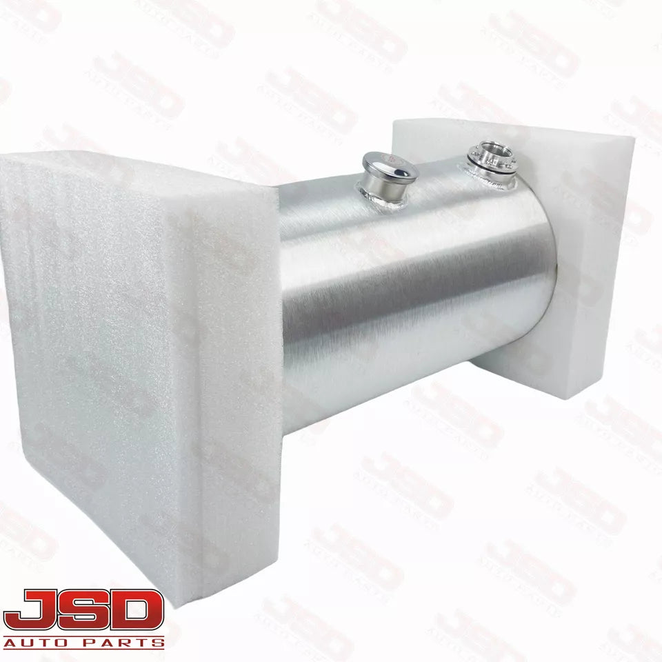 M315G JSD Aluminum Spun Fuel Tank 10x28 Center Fill 9.50 Gallon 3/8'' NPT