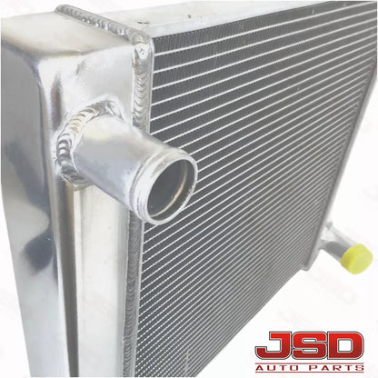 G166 2 Row Single Pass Universal All Aluminum 22x19x3 Racing Radiator For Chevy GM