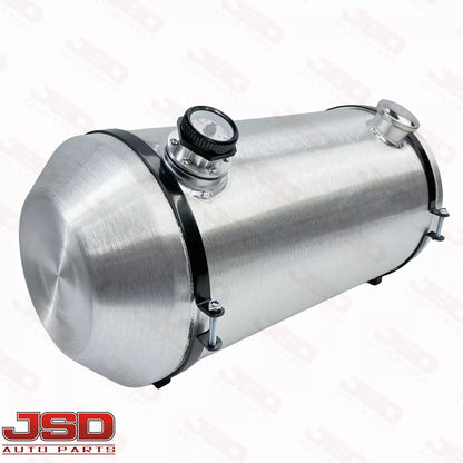 M303G JSD Aluminum Spun Fuel Tank 12x26 End Fill 12.5 Gallon 1/4'' NPT
