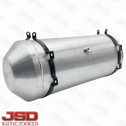 M273G JSD Aluminum Spun Fuel Tank 10x26 Center Fill 9 Gallon 1/4'' NPT