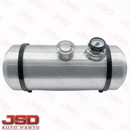 M215G JSD Aluminum Spun Fuel Tank 8x20 Center Fill 4 Gallon 3/8'' NPT