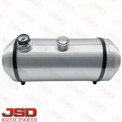 M273G JSD Aluminum Spun Fuel Tank 10x26 Center Fill 9 Gallon 1/4'' NPT