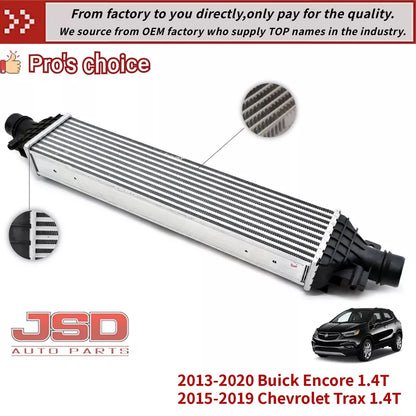 E200 Intercooler Charge Air Cooler for Buick Encore & Chevrolet Trax 1.4T | Replaces 42609477, 95026329