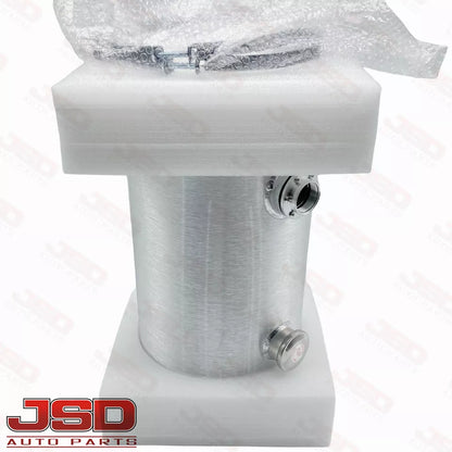 M301G JSD Aluminum Spun Fuel Tank 10x22 End Fill 10.63 Gallon 1/4'' NPT