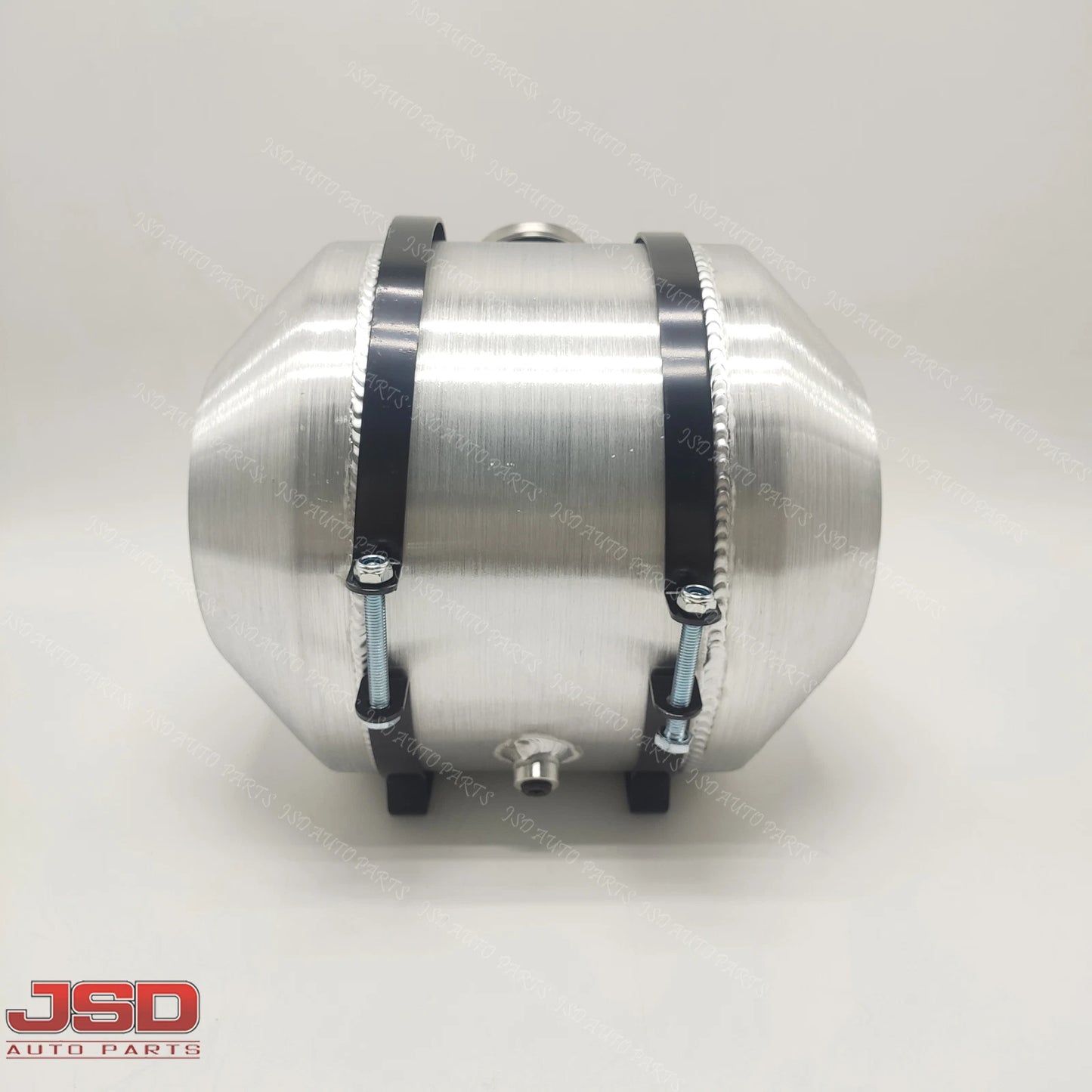 M252 JSD Aluminum Spun Fuel Tank 10x12 Center Fill 3.75 Gallon 1/4'' NPT Standard